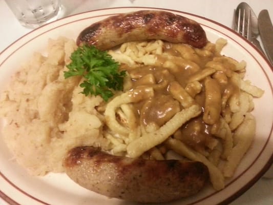 Bratwurst Dinner