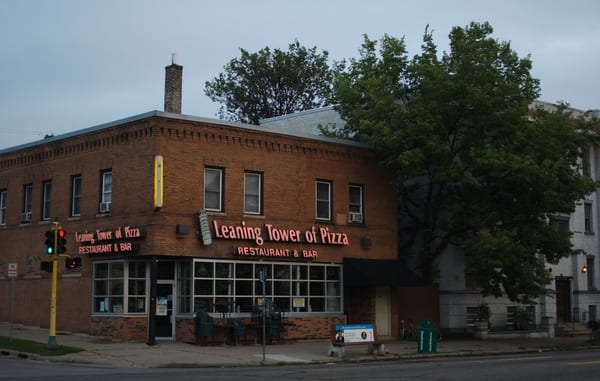 leaning tower of pizza minneapolis