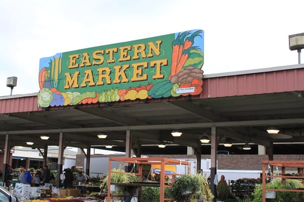 Eastern Market sign