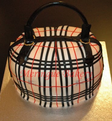 burberry cake