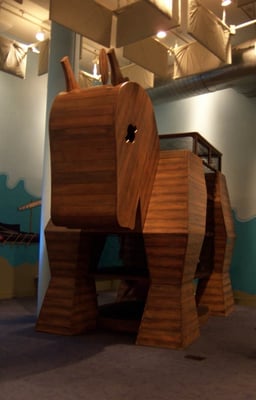 trojan horse memorial