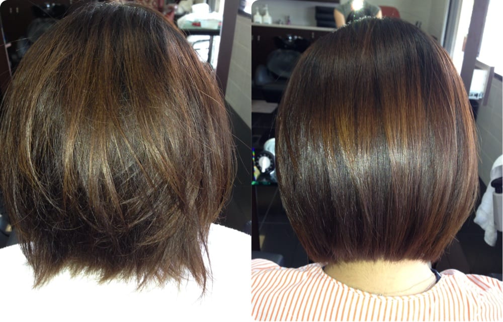 Magic straight perm by Michelle.^^ Yelp