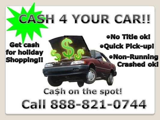 Cash For Clunkers - A Real Car!