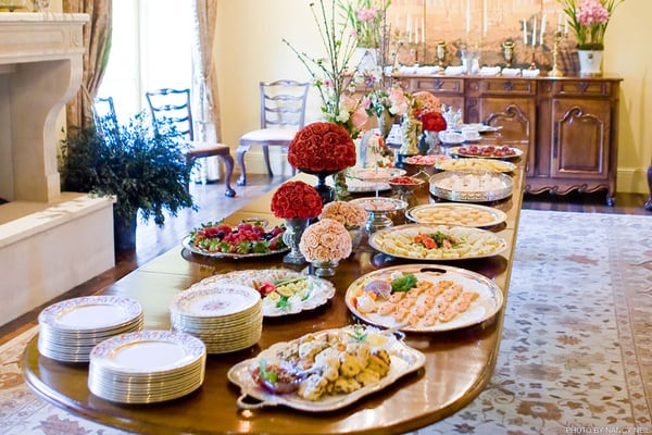 elegant dessert tables