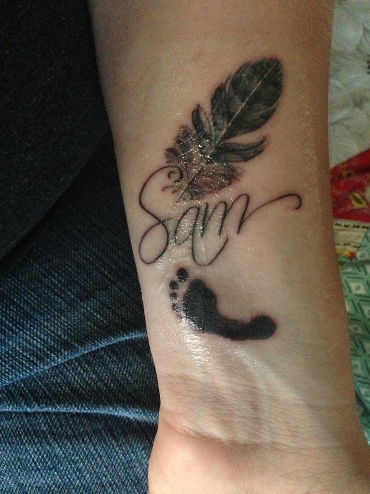 memorial tattoo for my son done by tyler yelp memorial tattoo for my son done by tyler yelp