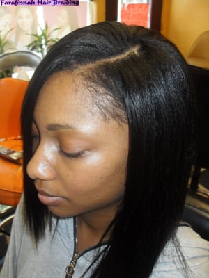 Full Sew in Weave with Side Part Full Sew in Weave with Side Part