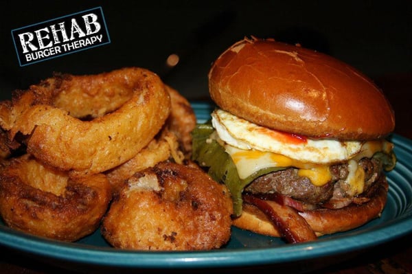 Rehab Burgery Therapy Hangover Burger Rehab Burgery Therapy Hangover Burger