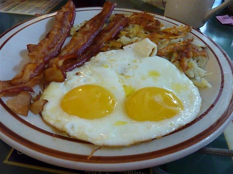 2 Eggs, Bacon and Hash Browns Yelp