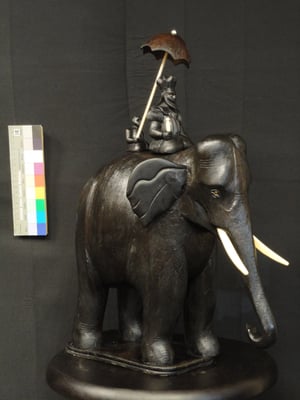 Elephant On Stand
