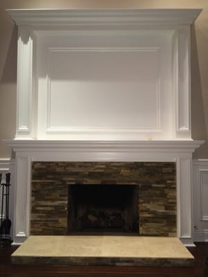 fireplace remodel